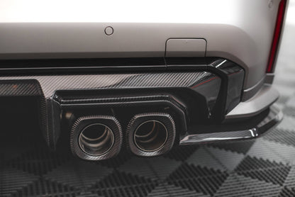 Prepreg carbon fiber rear diffuser bmw m4 g82