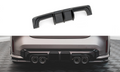 Prepreg carbon fiber rear diffuser bmw m4 g82