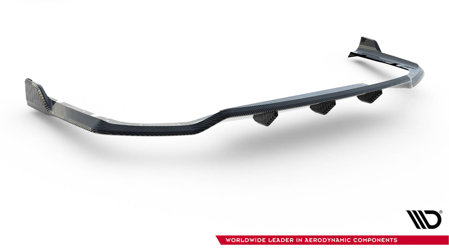 Prepreg carbon fiber rear diffuser bmw x7 m-pack g07 facelift