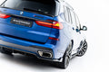 Prepreg-hiilikuituinen takadiffuusori bmw x7 m-pack g07 / g07 facelift (vetokoukulla varustettu versio)