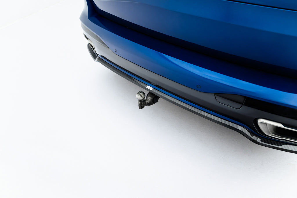 Prepreg-hiilikuituinen takadiffuusori bmw x7 m-pack g07 / g07 facelift (vetokoukulla varustettu versio)
