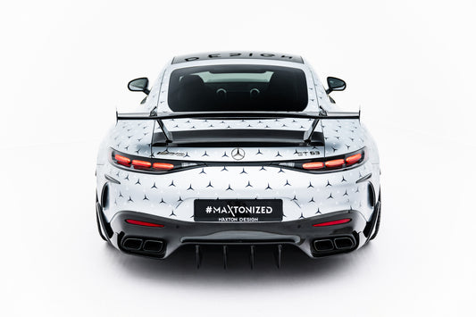 Prepreg carbon fiber rear diffuser mercedes-amg gt 63 / 55 / 63 s e performance c192