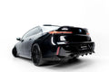 Prepreg carbon fiber rear splitter (with vertical bars) bmw 7 m-pack / i7 m-pack g70