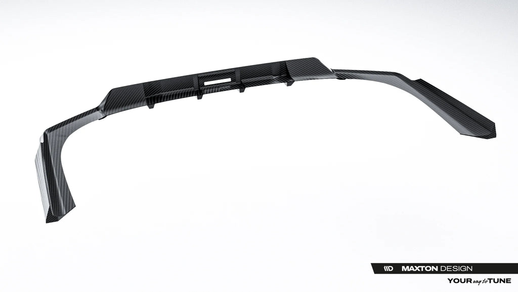 Prepreg carbon fiber rear splitter (with vertical bars) bmw 7 m-pack / i7 m-pack g70