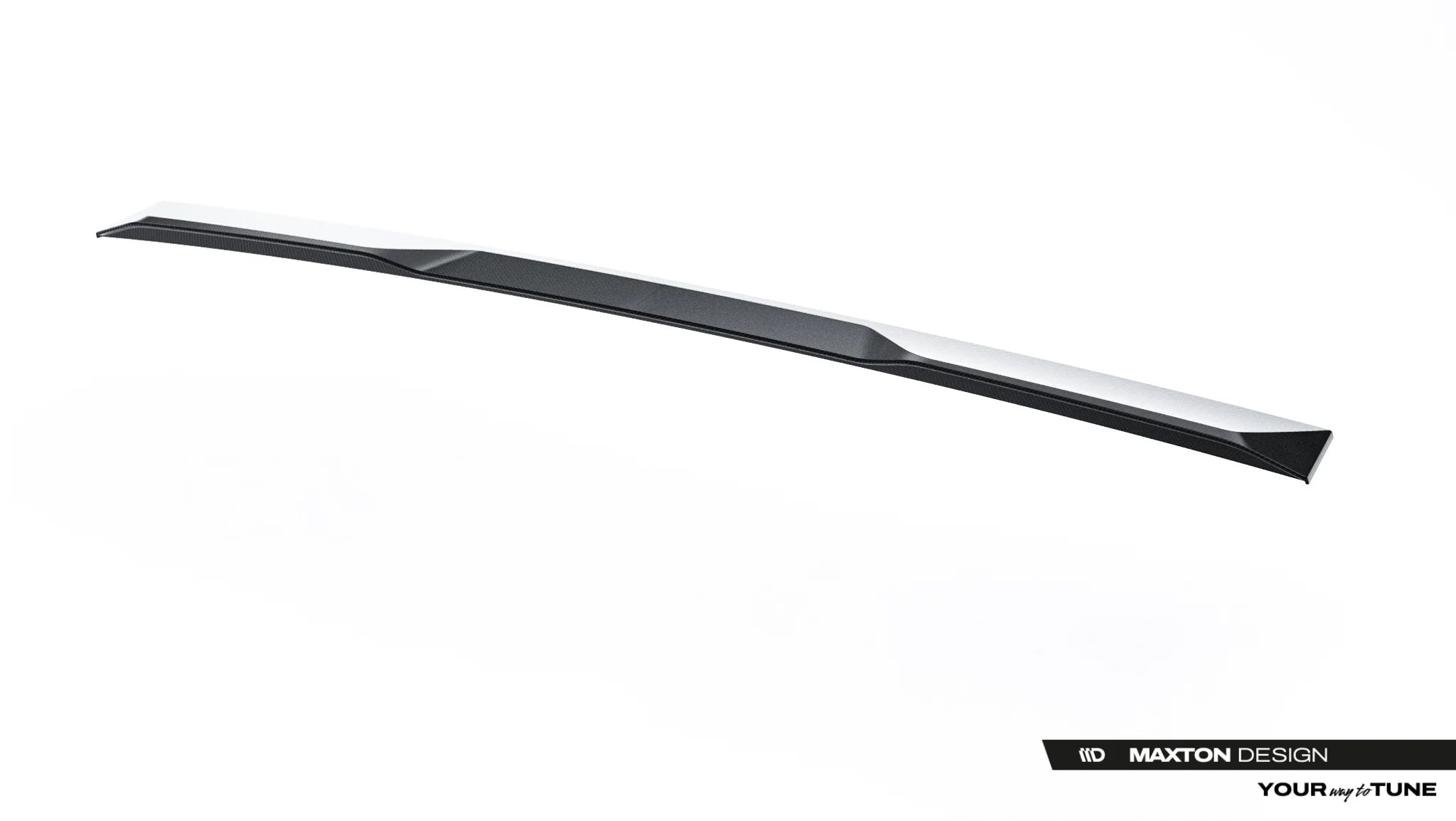 Prepreg carbon fiber rear window spoiler (upper) bmw 7 m-pack / m760e / i7 m-pack g70