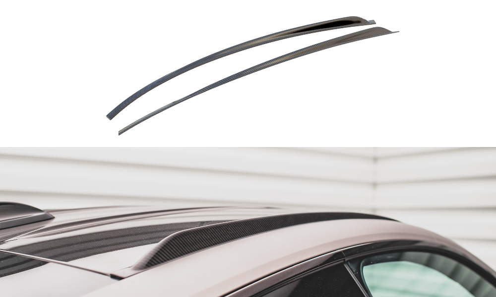Prepreg carbon fiber roof rails bmw m4 g82
