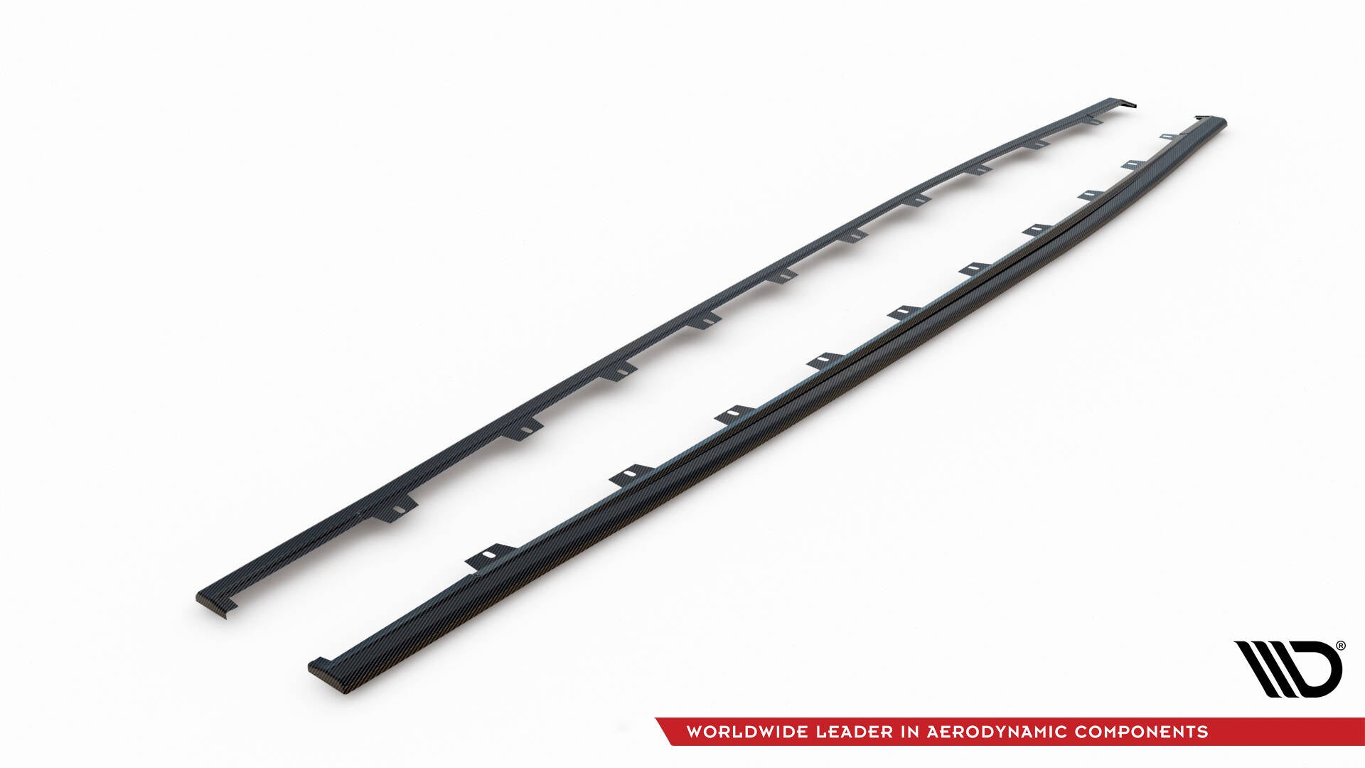 Prepreg carbon fiber side skirts audi rs3 sedan / sportback 8y