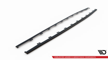 Prepreg carbon fiber side skirts audi rs3 sedan / sportback 8y