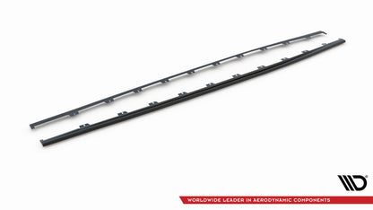 Prepreg carbon fiber side skirts audi rs3 sedan / sportback 8y