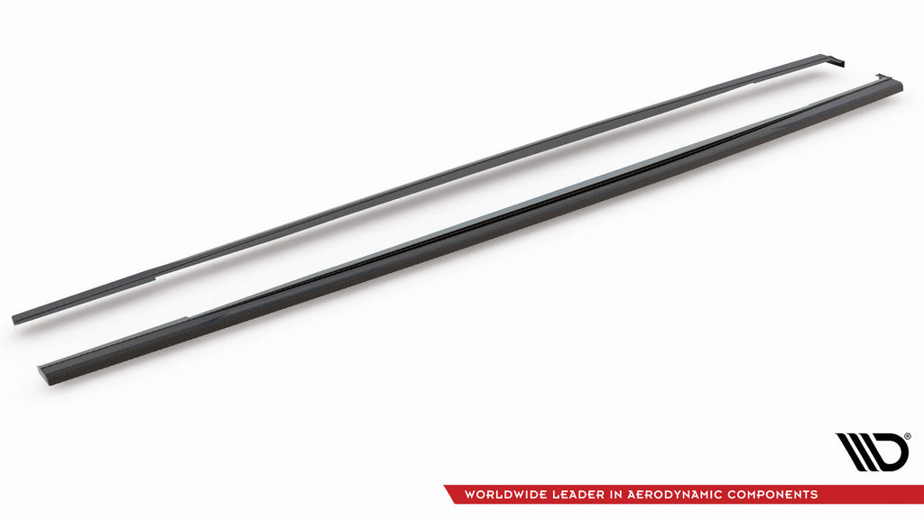 Prepreg Carbon Fiber Side nederdele Audi RS7 C8