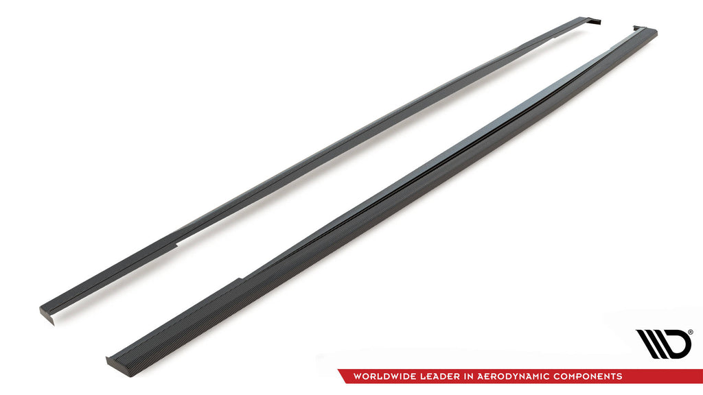 Prepreg Carbon Fiber Side nederdele Audi RS7 C8