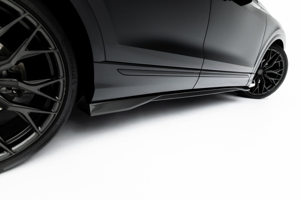 Prepreg kulfiber sideskørter Audi SQ8 / Q8 S-Line MK1 Facelift