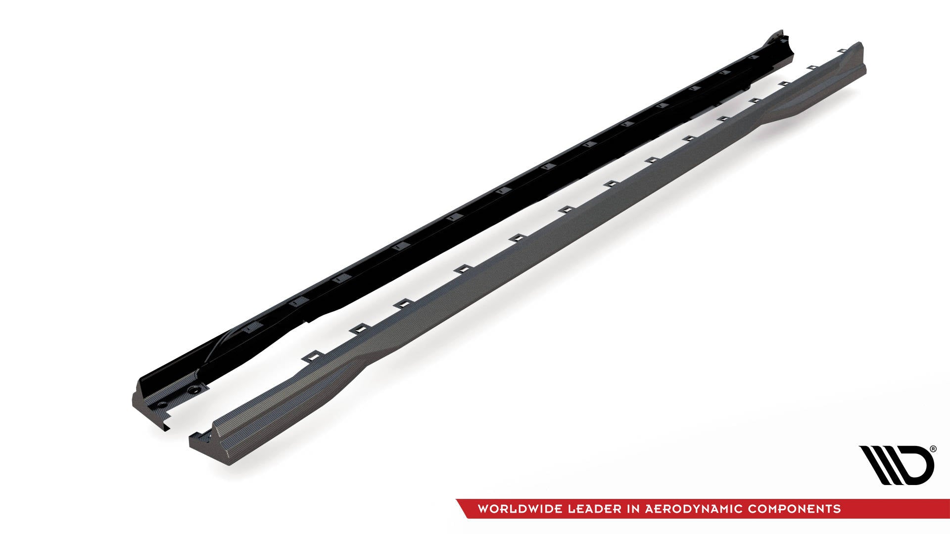 Prepreg carbon fiber side skirts bmw 1 f40 m-pack/ m135i