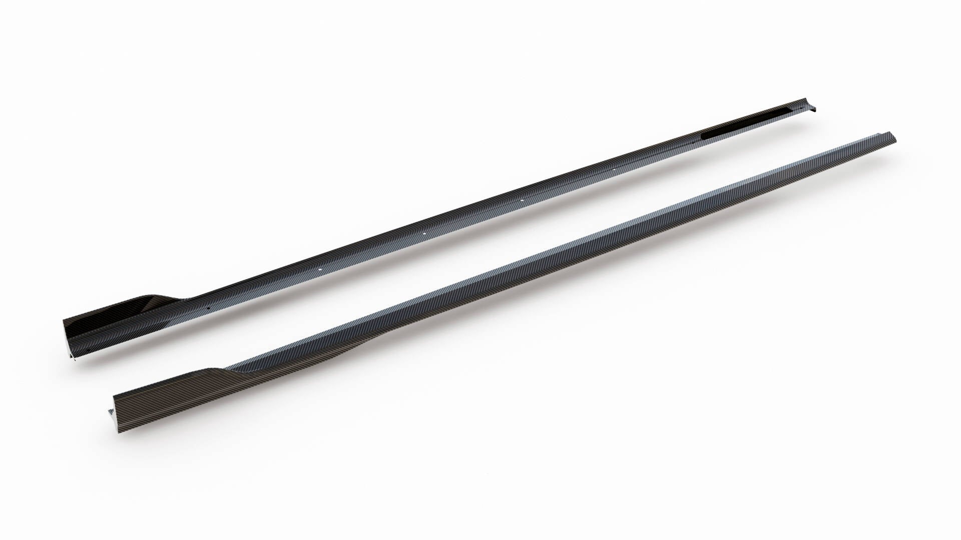 Prepreg Carbon Fiber Side nederdele BMW 7 M-Pack G11 ansigtsløftning