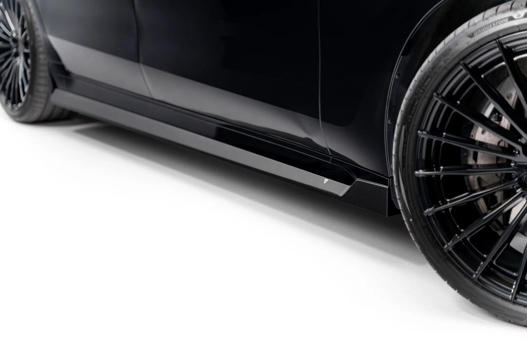 Prepreg carbon fiber side skirts bmw 7 m-pack / m760e / i7 m-pack g70