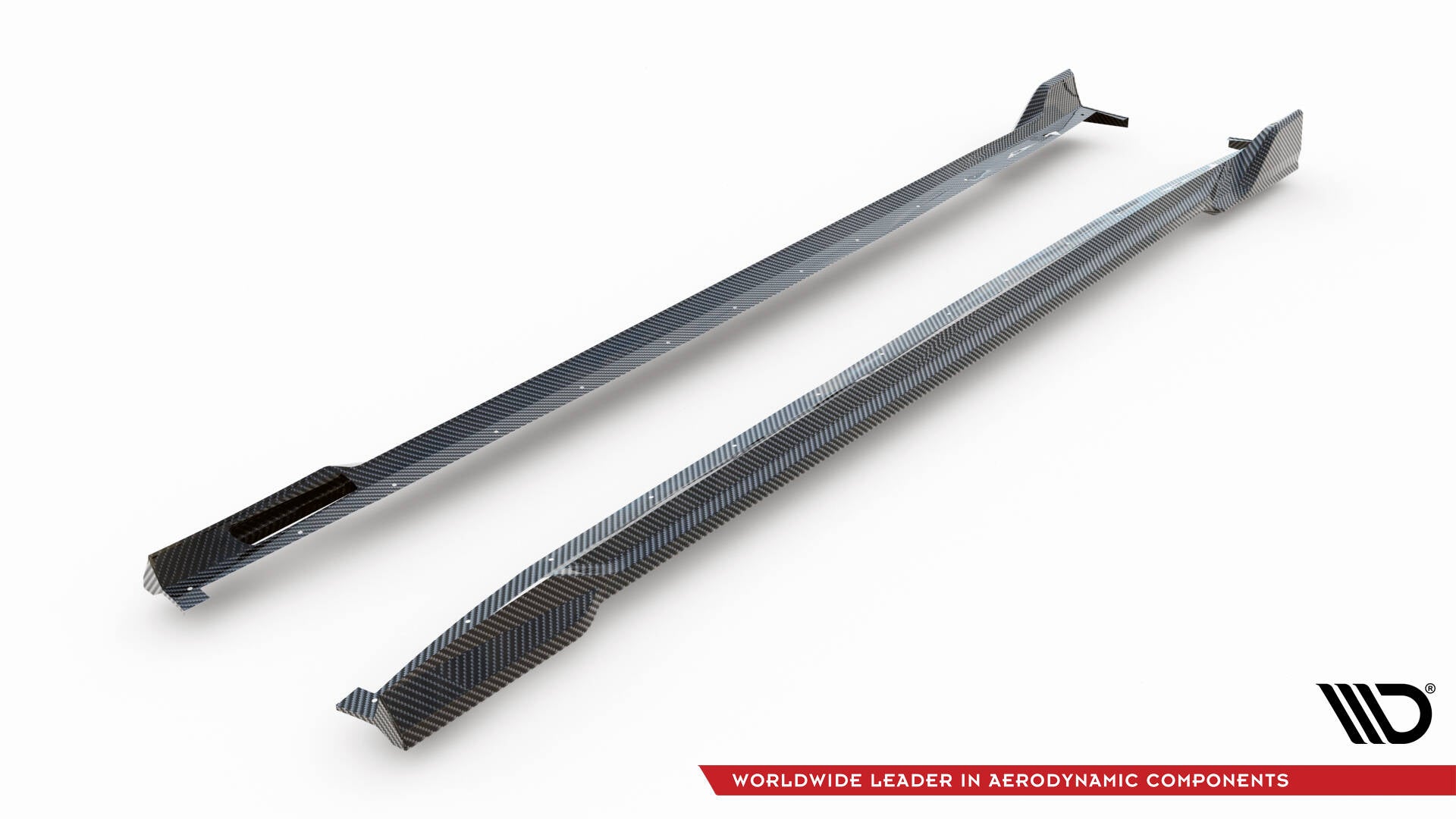 Prepreg carbon fiber side skirts bmw x5 m-pack g05 facelift