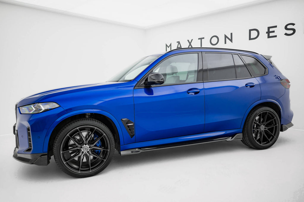 Prepreg carbon fiber side skirts bmw x5 m-pack g05 facelift