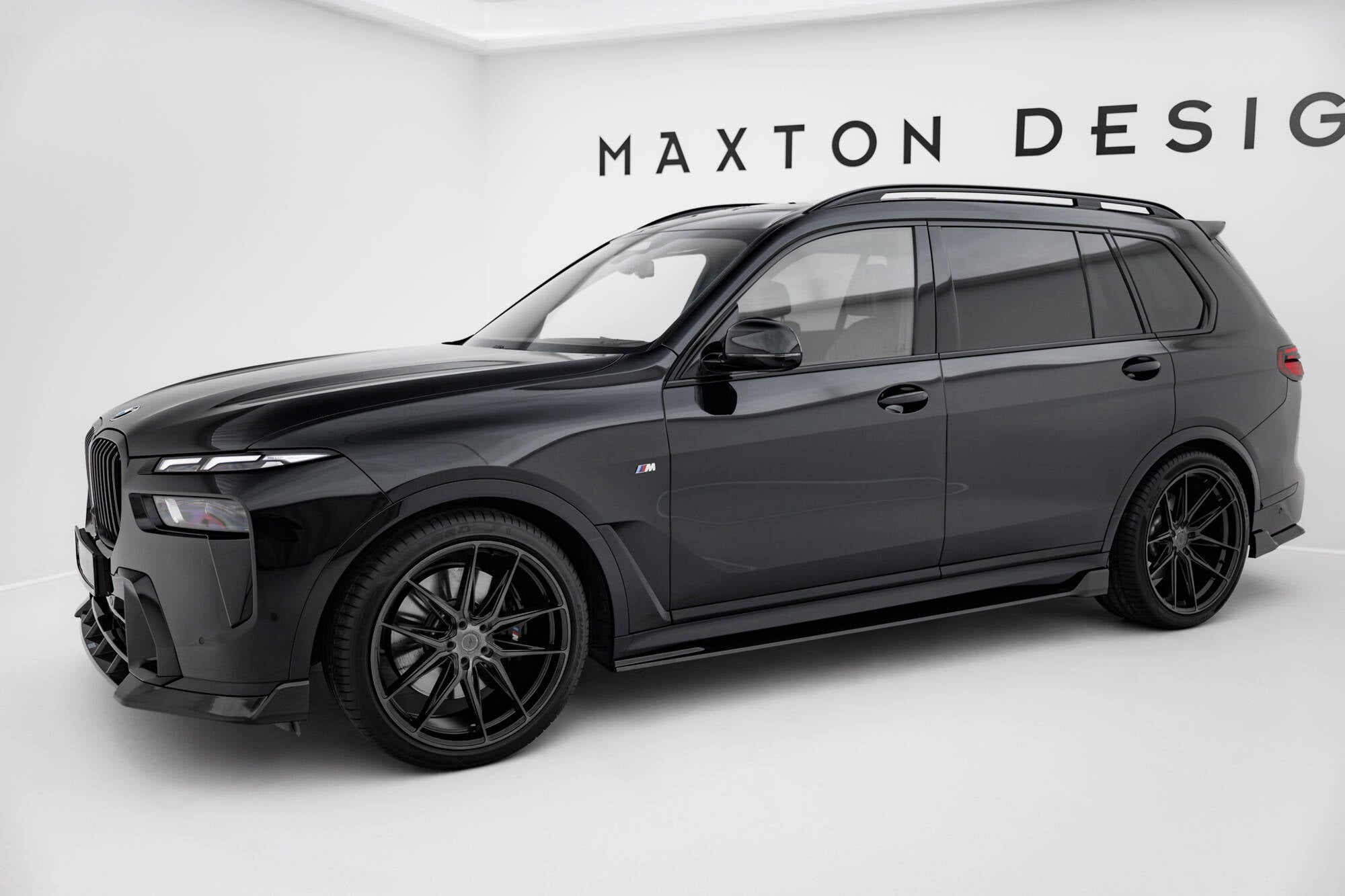 Prepreg Carbon Fiber Side nederdele BMW X7 M-Pack G07 Facelift