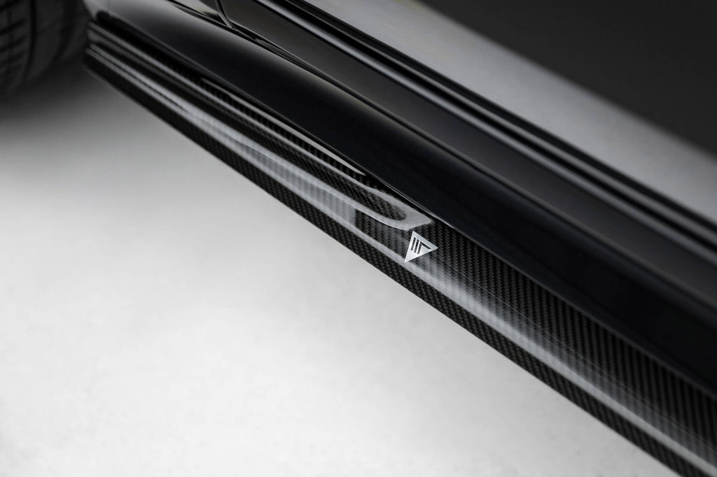 Prepreg Carbon Fiber Side nederdele BMW X7 M-Pack G07 Facelift