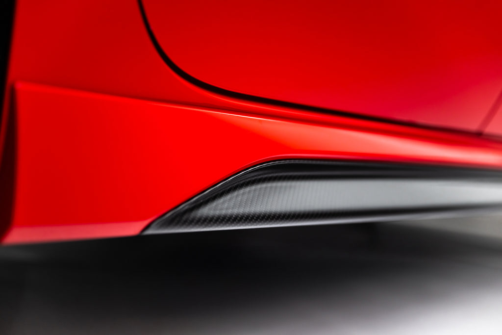 Prepreg kulfiber sideskørter v.2 Audi RS3 sedan 8y facelift