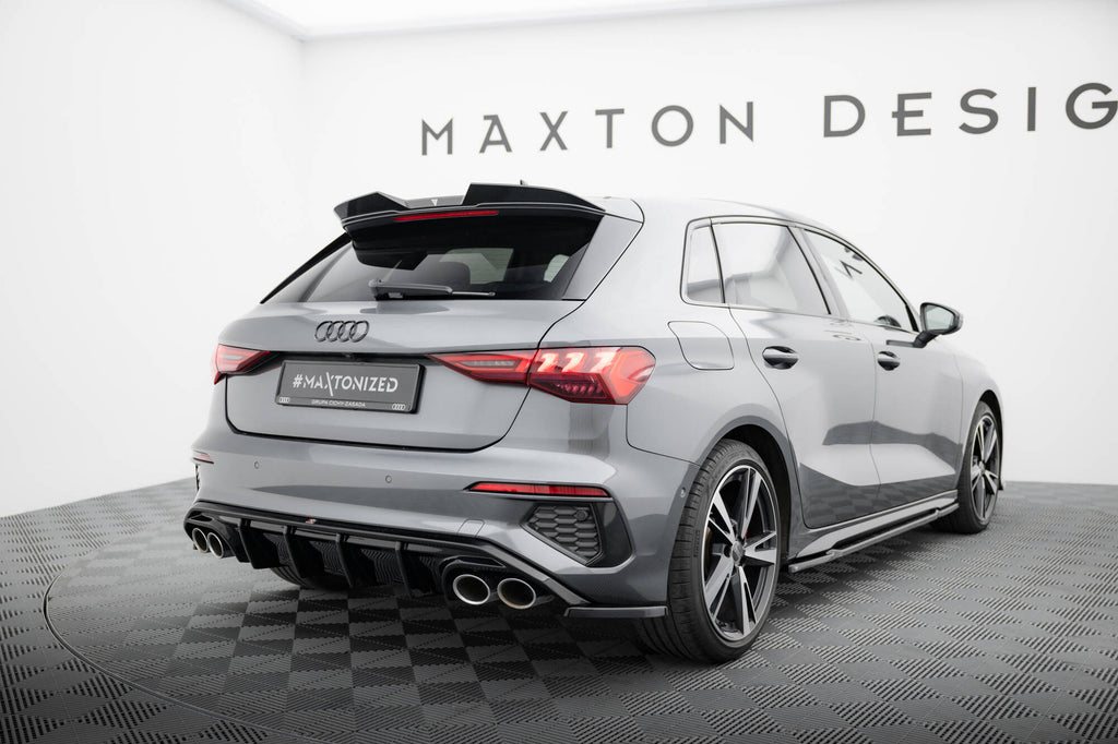 Prepreg Carbon Fiber Tailgate Spoiler Audi RS3 / S3 / A3 S-Line Sportback 8y