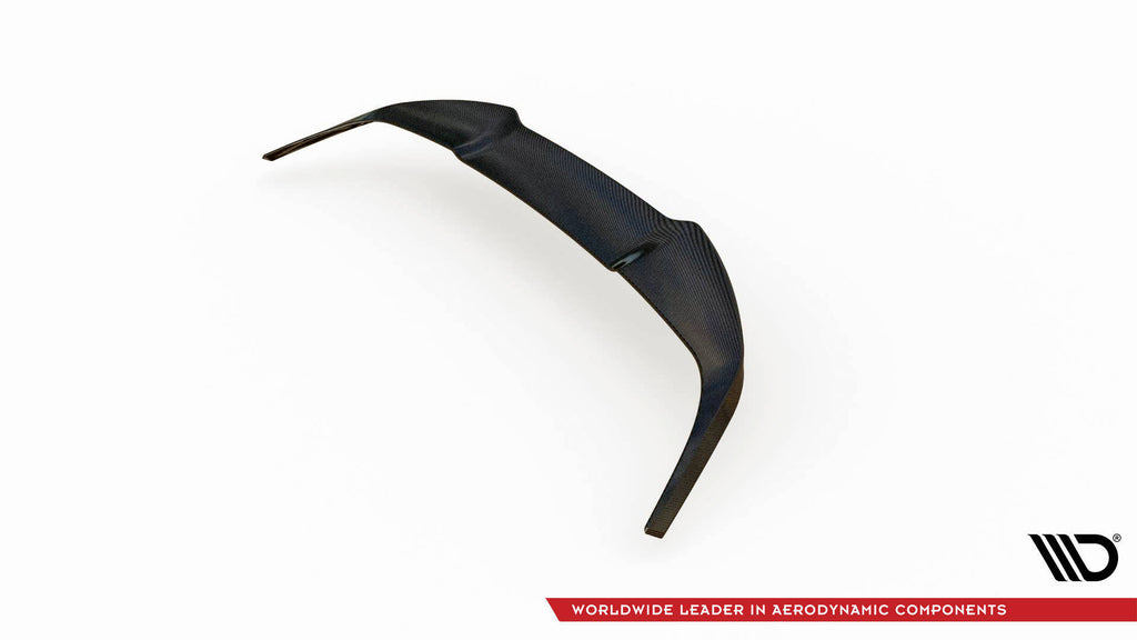 Prepreg carbon fiber tailgate spoiler bmw m135i f70
