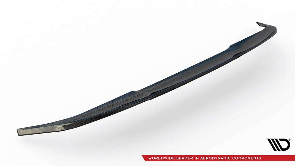 Prepreg carbon fiber tailgate spoiler bmw m135i f70