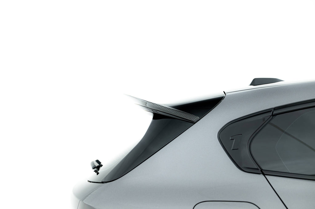 Prepreg carbon fiber tailgate spoiler bmw m135i f70