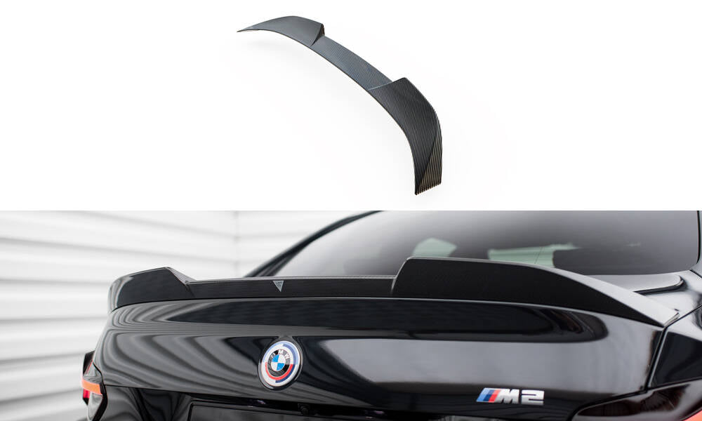 Prepreg carbon fiber tailgate spoiler bmw m2 g87 / m240i / 2 m-pack / 2 standard g42