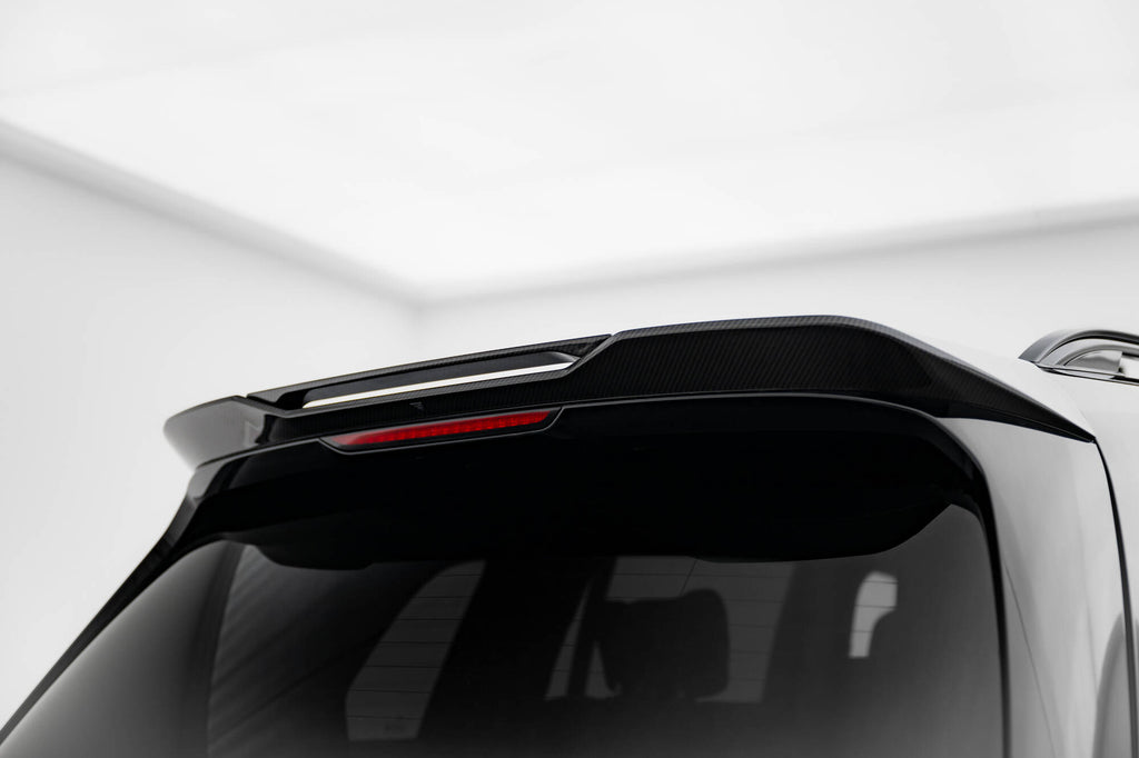 Prepreg-hiilikuitu takaluukun spoileri BMW X7 M-PACK G07 Facelift