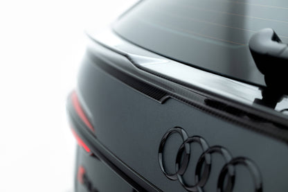 Prepreg Carbon Fiber Tailgate Spoiler (Lower) Audi RS6 C8