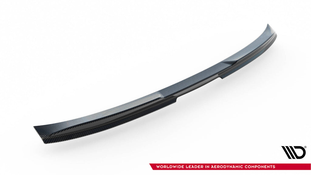 Prepreg carbon fiber tailgate spoiler (lower) audi rs6 c8