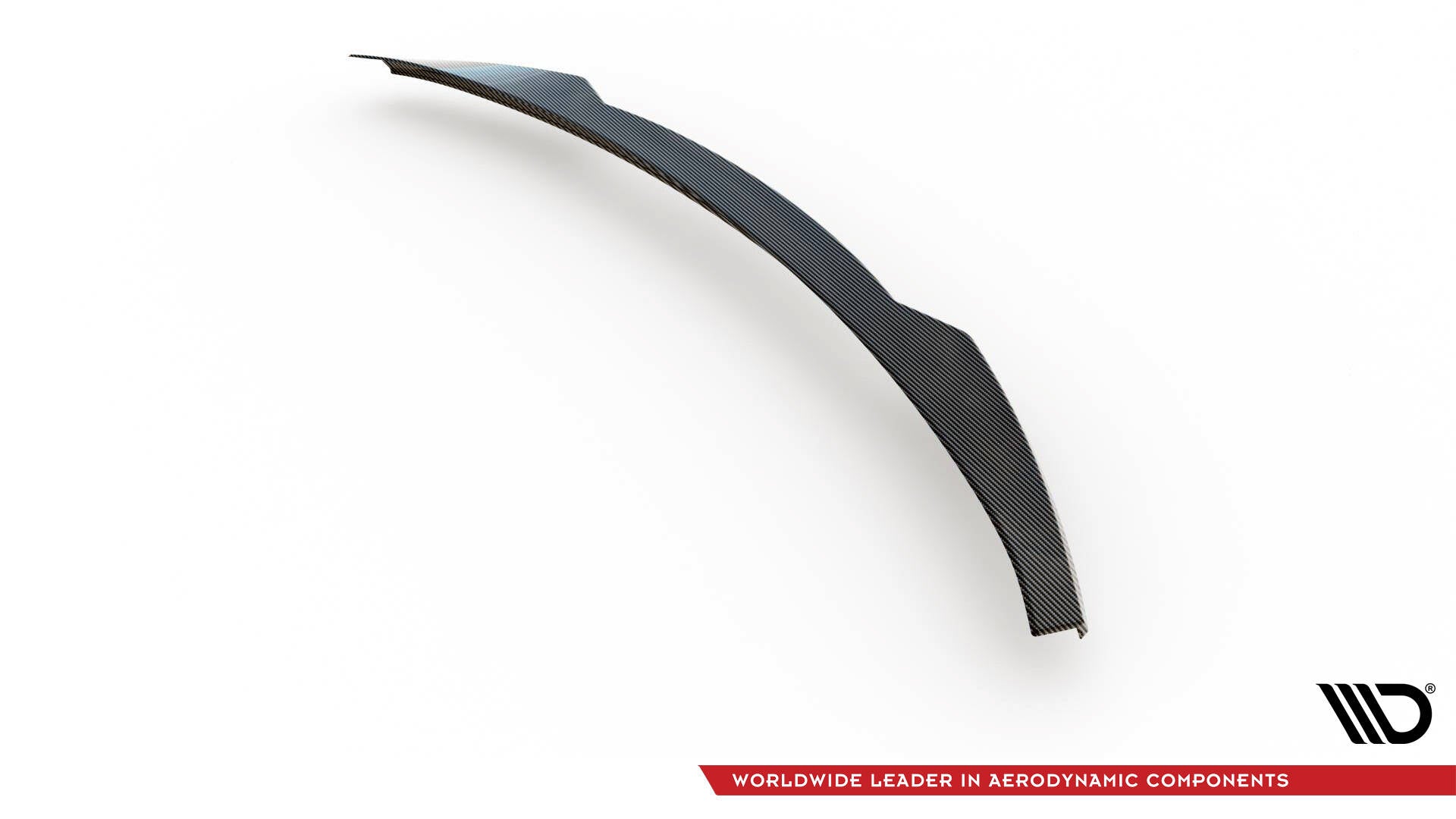 Prepreg carbon fiber tailgate spoiler (lower) audi rsq8 / sq8 / q8 s-line / q8 mk1