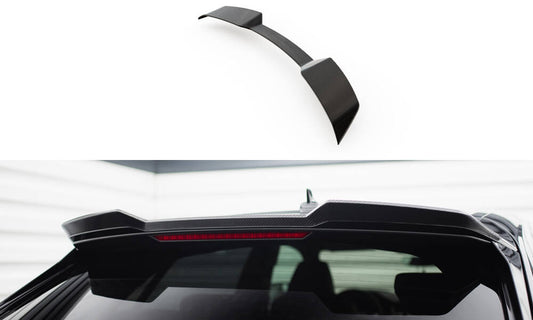 Prepreg carbon fiber tailgate spoiler (upper) audi rsq8 mk1