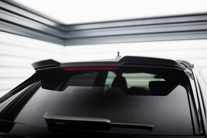 Prepreg carbon fiber tailgate spoiler (upper) audi rsq8 mk1