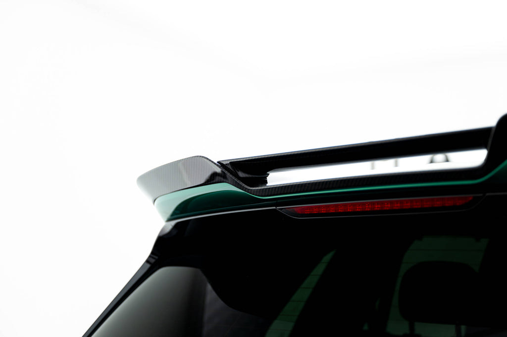 Prepreg carbon fiber tailgate spoiler (upper) bmw x5 m f95 facelift