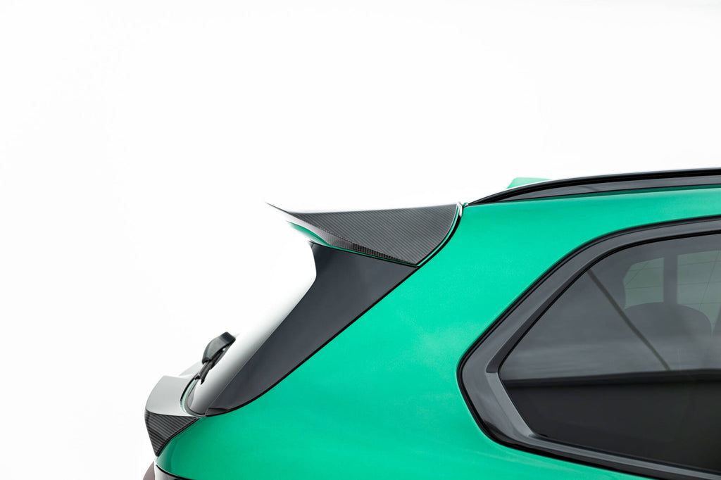 Prepreg carbon fiber tailgate spoiler (upper) bmw x5 m f95 facelift
