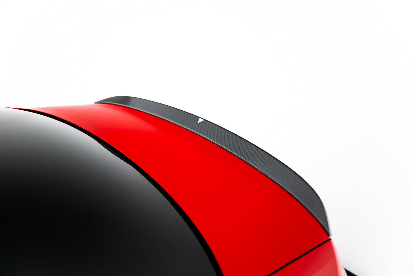 Prepreg carbon fiber tailgate spoiler v.2 audi rs3 / s3 / a3 s-line / a3 sedan 8y facelift