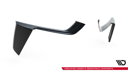 Prepreg carbon front bumper air intakes bmw x7 m-pack g07 facelift