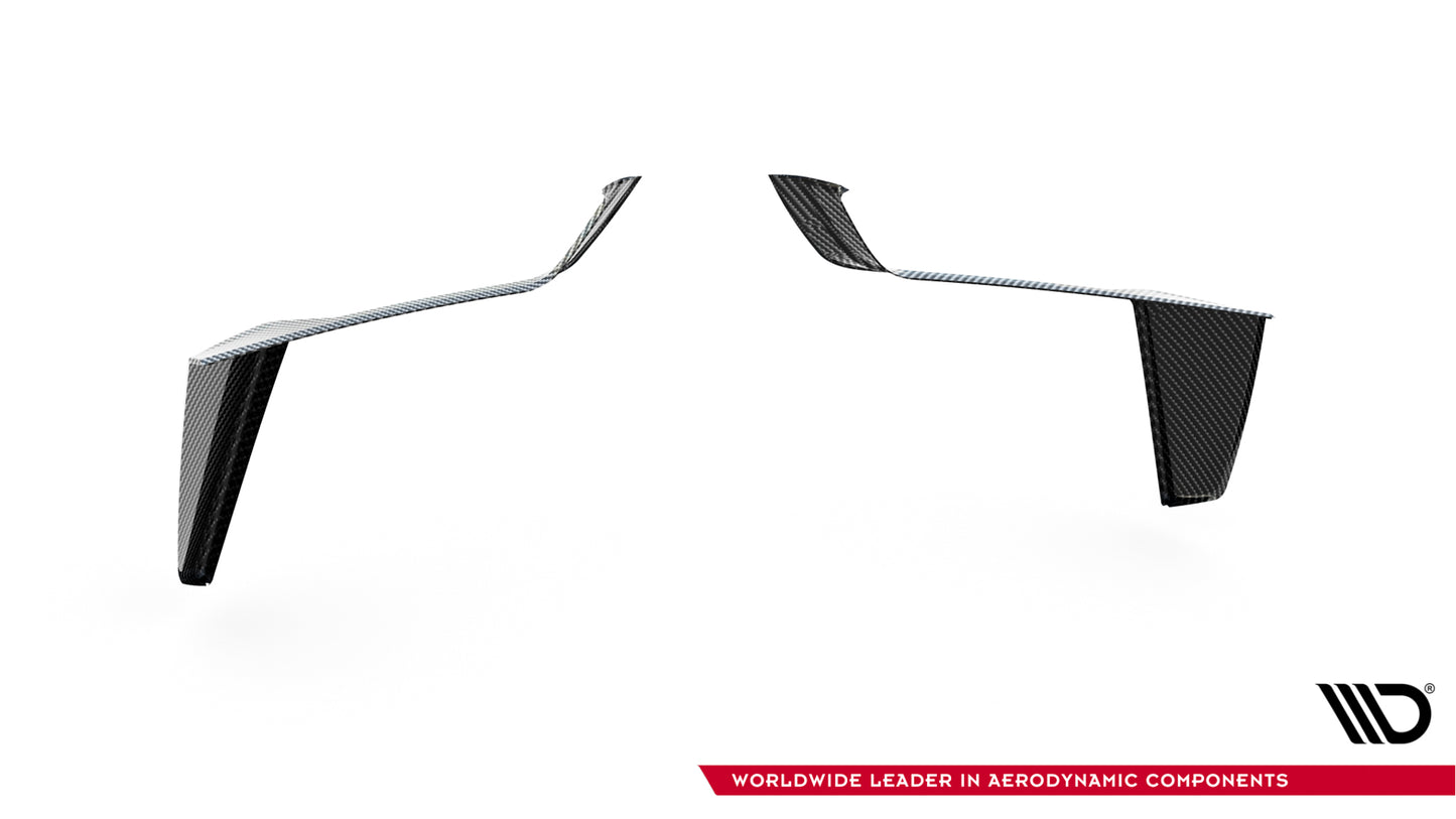 Prepreg carbon front bumper air intakes bmw x7 m-pack g07 facelift