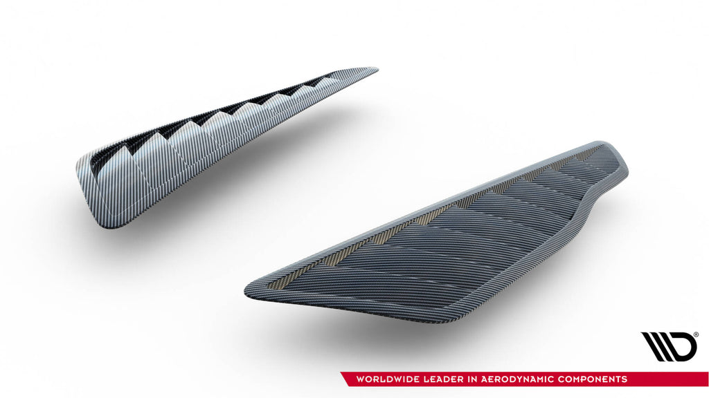 Prepreg carbon front fender side vents mercedes-amg gt c c190 facelift
