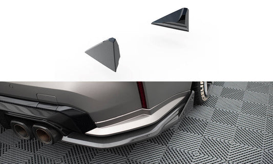Prepreg carbon rear flaps bmw m4 g82