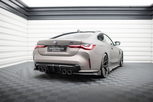Prepreg carbon rear flaps bmw m4 g82