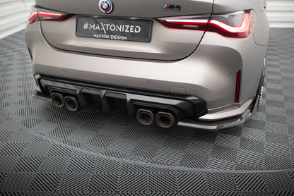 Prepreg carbon rear flaps bmw m4 g82