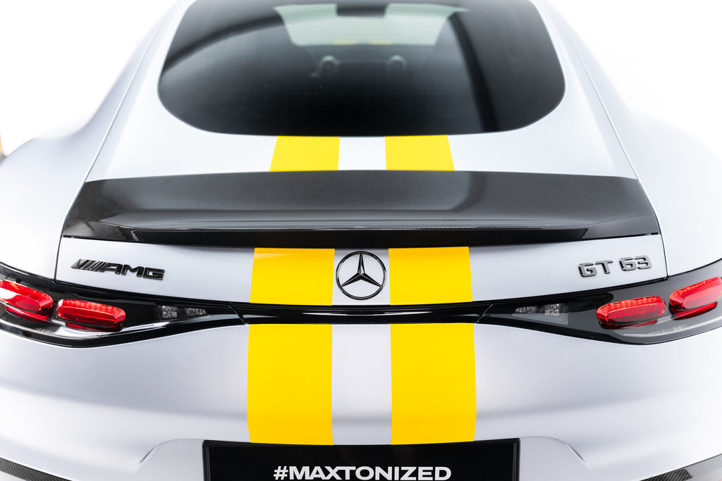 Prepreg carbon spoiler v.2 suitable for mercedes-amg gt 43 / 55 / 63 / 63 s e performance c192