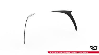 Prepreg front bumper carbon canards mercedes-amg gt 63 / 55 / 63 s e performance c192