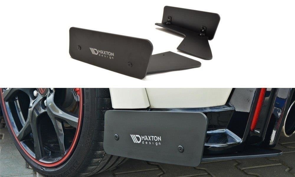 Racing rear side splitters Honda Civic IX Type r