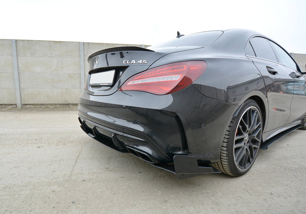 Racing bagside splitter Mercedes CLA A45 AMG C117 ansigtsløftning