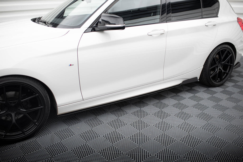 Racing side skirts diffusers bmw 1 f21 m135i / m140i / m-pack