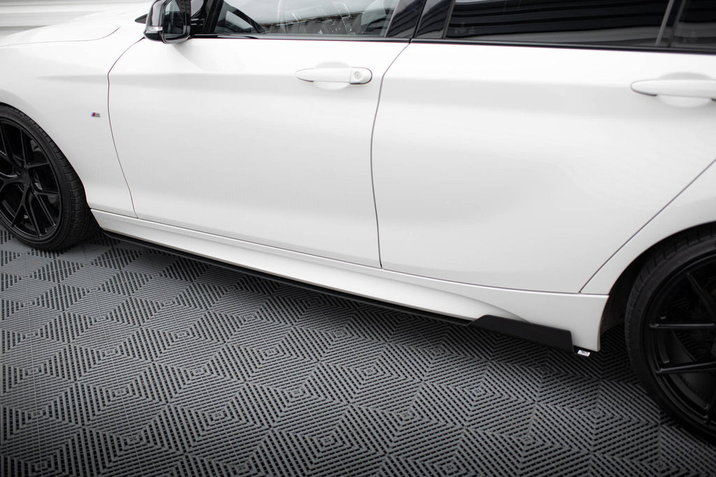 Racing side skirts diffusers bmw 1 f21 m135i / m140i / m-pack